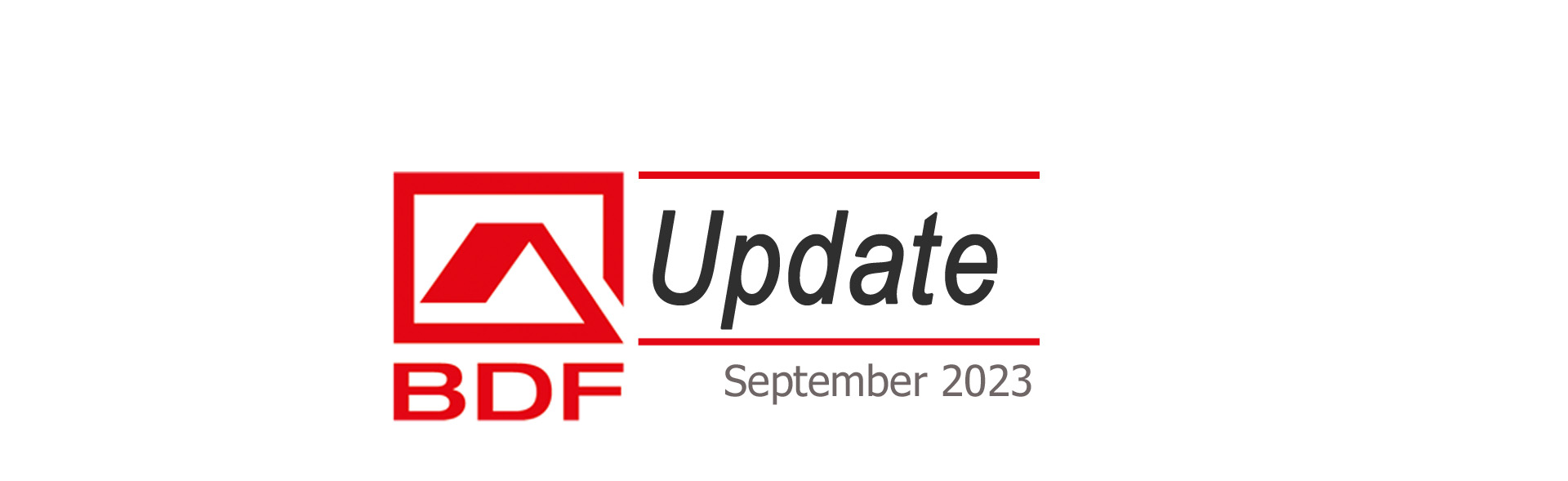 BDF Update September 2023